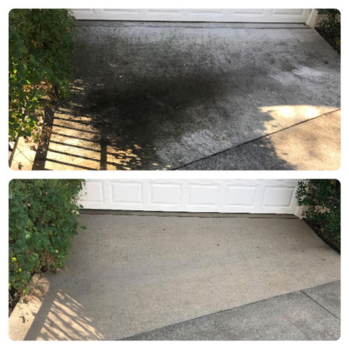 pressure washing